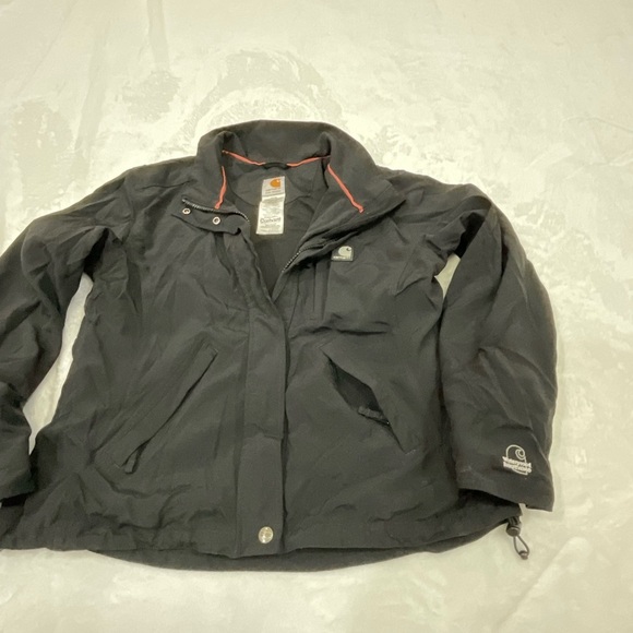 Carhartt Women's Waterproof Breathable  Jacket in Black - Picture 5 of 13